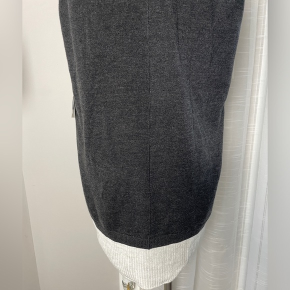 NWT Brochu Walker The Loreen Looker Layered Tank Dark Ash Combo Size Large - Picture 9 of 12